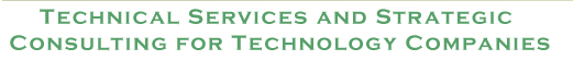 Technical Services and Strategic Consulting for Technology Companies